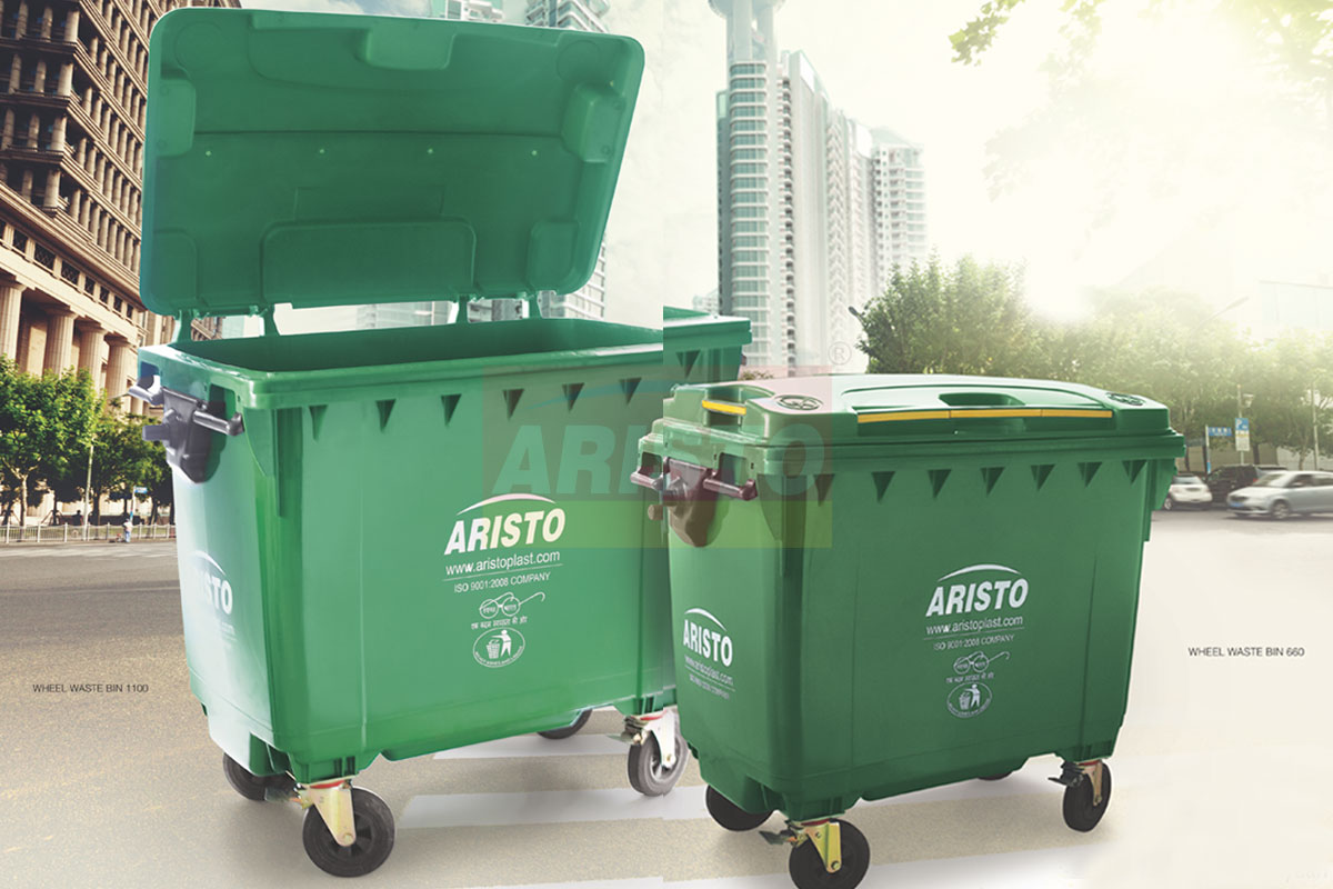 Aristo 660/1100 Ltr Dustbin