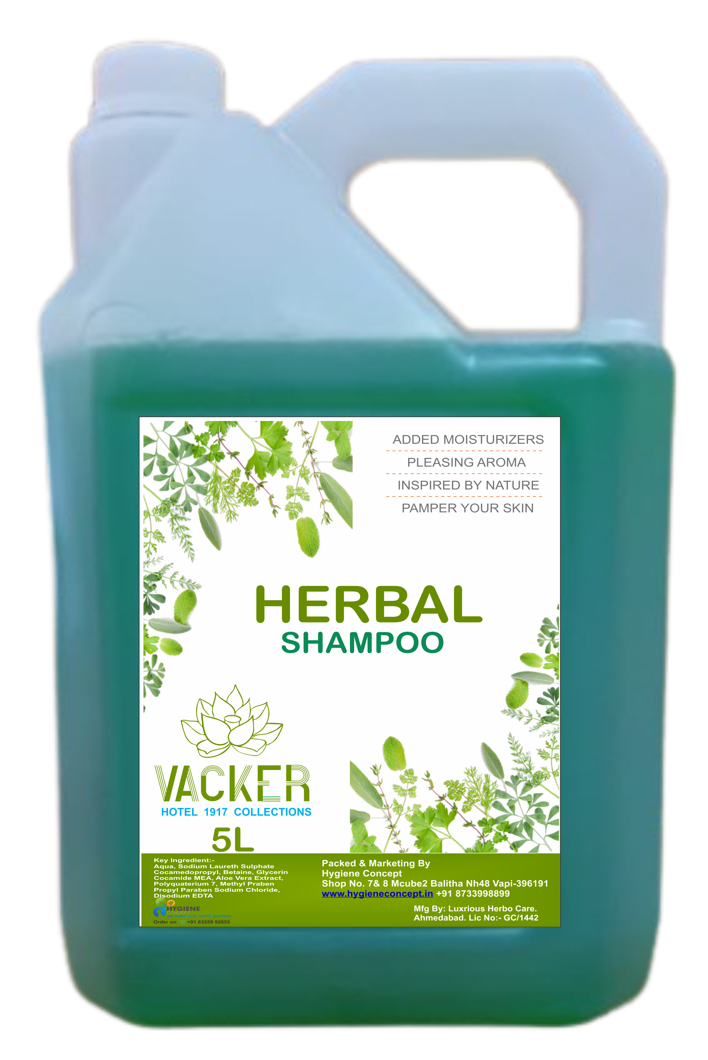 Vacker Shampoo 5L